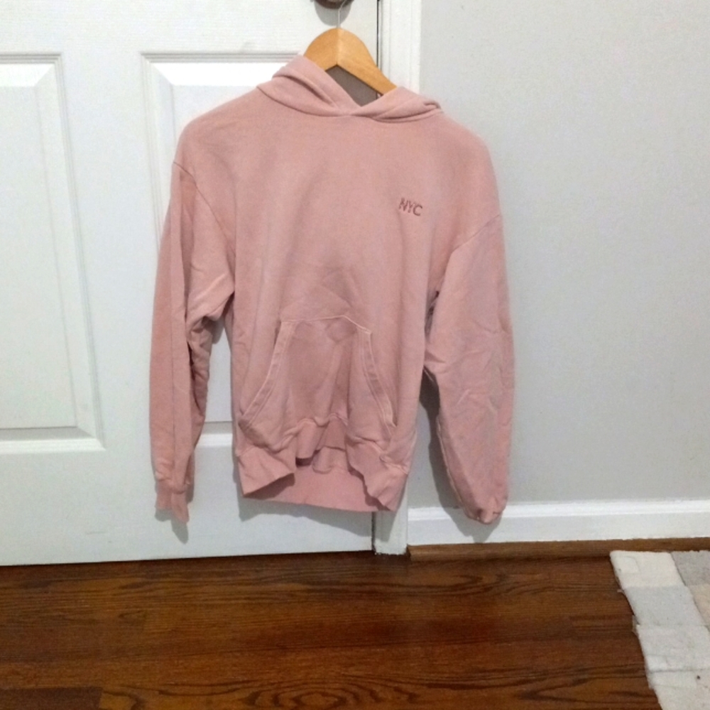 Pink hoodie